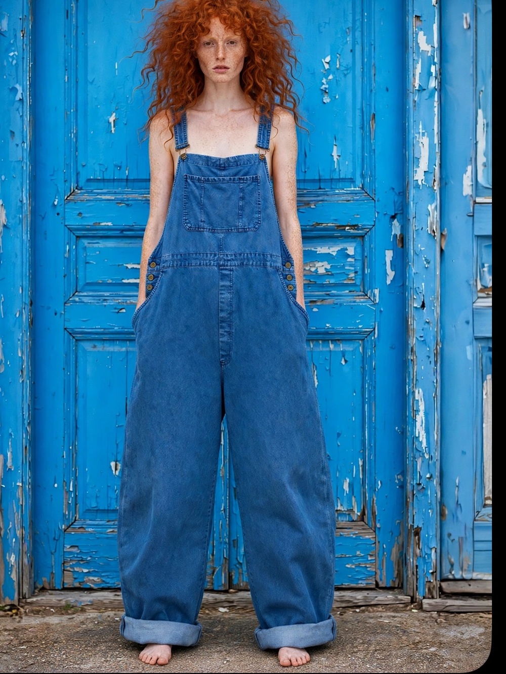 Gutland Denim overalls NWT